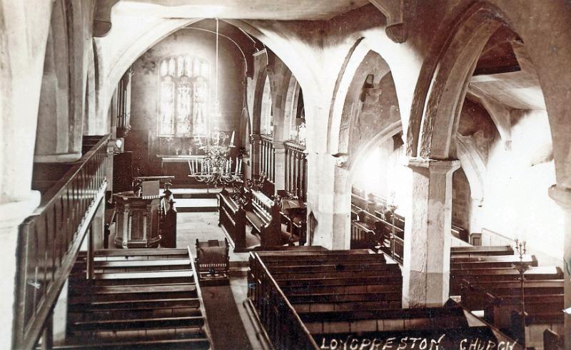 St Marys Interior 1910.jpg - Interior of St Mary's  around 1910, showing the North Balcony, which was removed in 1924. ( or 1934 ?)